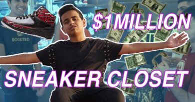 Money Kicks' 1 MILLION DOLLAR SNEAKER CLOSET | Rashed Belhasa Closet Tour | MainstreetTv
