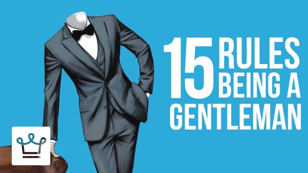 15 RULES For Being A GENTLEMAN