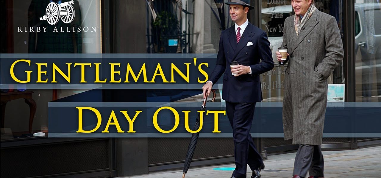 Gentlemen's Day Out In London | Kirby Allison & Tom Chamberlin