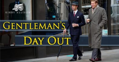Gentlemen's Day Out In London | Kirby Allison & Tom Chamberlin