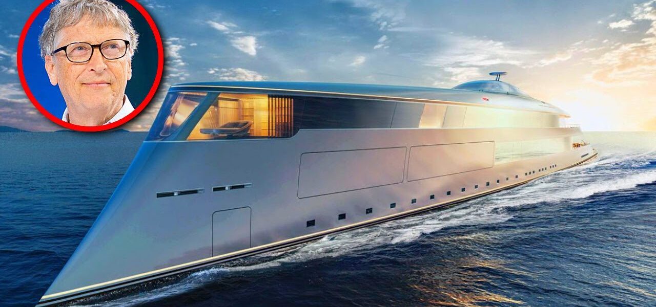Inside Bill Gates $644 Million Hydrogen Powered Superyacht