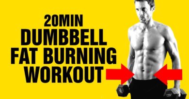 24 Rep Full Body Fat Burning Dumbbell Workout - Lose Belly Fat - Sixpackfactory