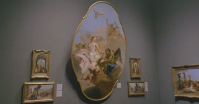 Why is this painting an odd shape? | 10-minute talk: Tiepolo's 'Allegory with Venus and Time'