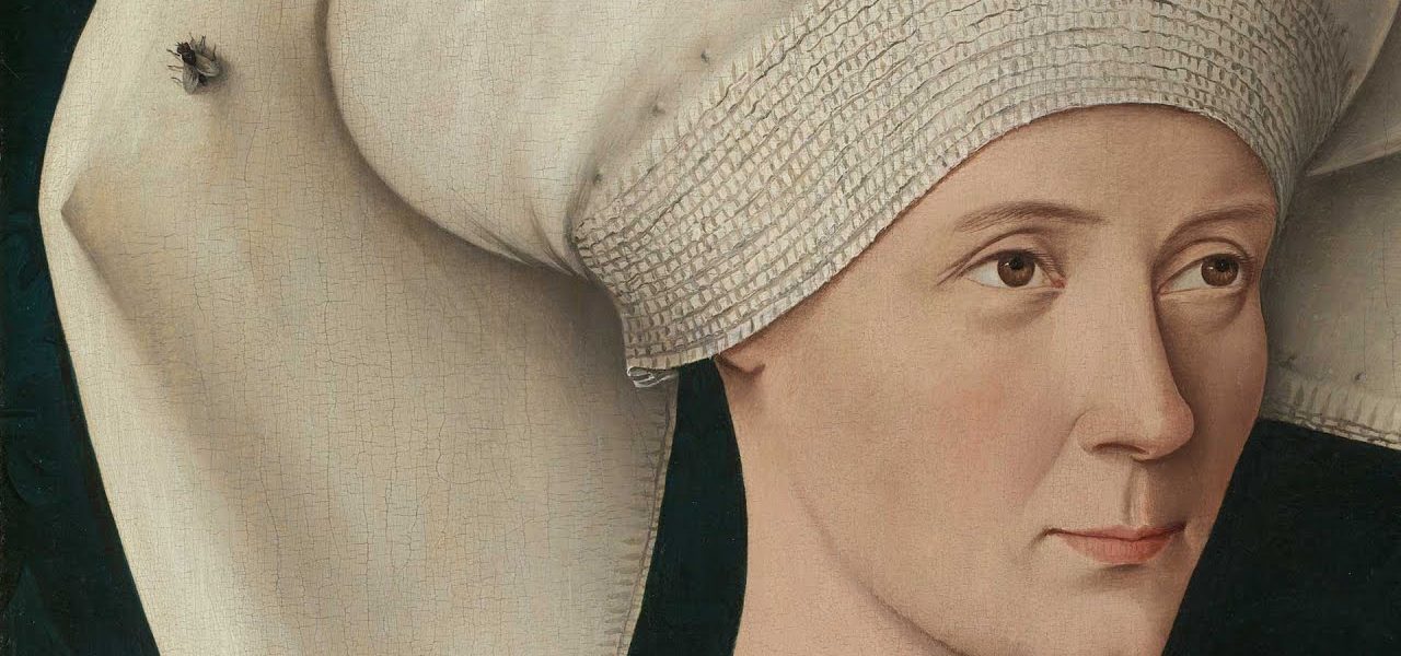 Why does this lady have a fly on her head? | National Gallery